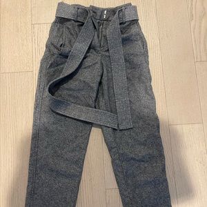 aritzia wool boot pant